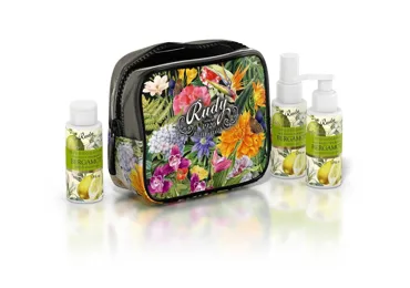 Rudy Profumi (Nature&Arome) Dárková sada s vůní BERGAMOT - sprch. gel 100 ml + tělov. krém 100 ml + parf. sprej 100 ml