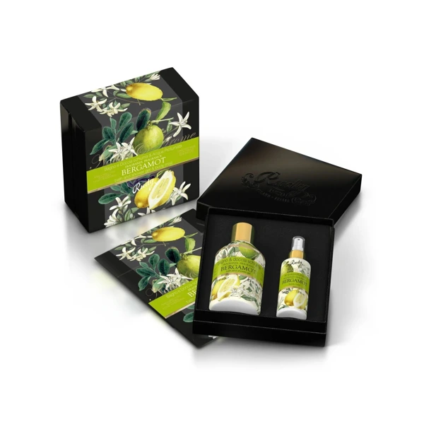 Rudy Profumi (Nature&Arome) Dárková sada s vůní BERGAMOT - sprch. gel 250 ml + parf. sprej 100 ml