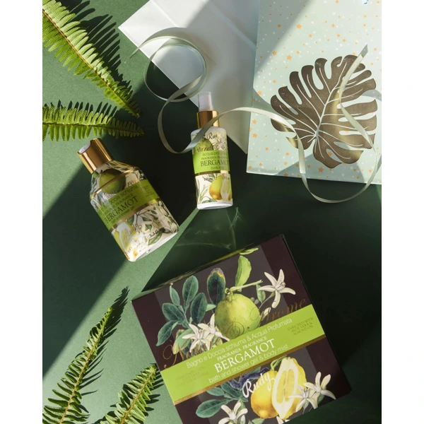 Rudy Profumi (Nature&Arome) Dárková sada s vůní BERGAMOT - sprch. gel 250 ml + parf. sprej 100 ml