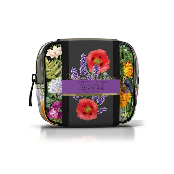 Rudy Profumi (Nature&Arome) Dárková sada s vůní LAVENDER - sprch. gel 100 ml + tělov. krém 100 ml + parf. sprej 100 ml