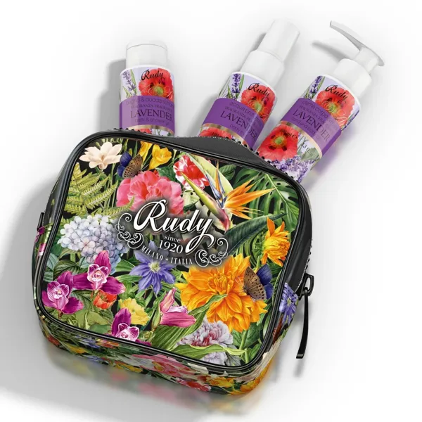 Rudy Profumi (Nature&Arome) Dárková sada s vůní LAVENDER - sprch. gel 100 ml + tělov. krém 100 ml + parf. sprej 100 ml