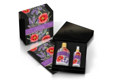 Rudy Profumi (Nature&Arome) Dárková sada s vůní LAVENDER - sprch. gel 250 ml + parf. sprej 100 ml