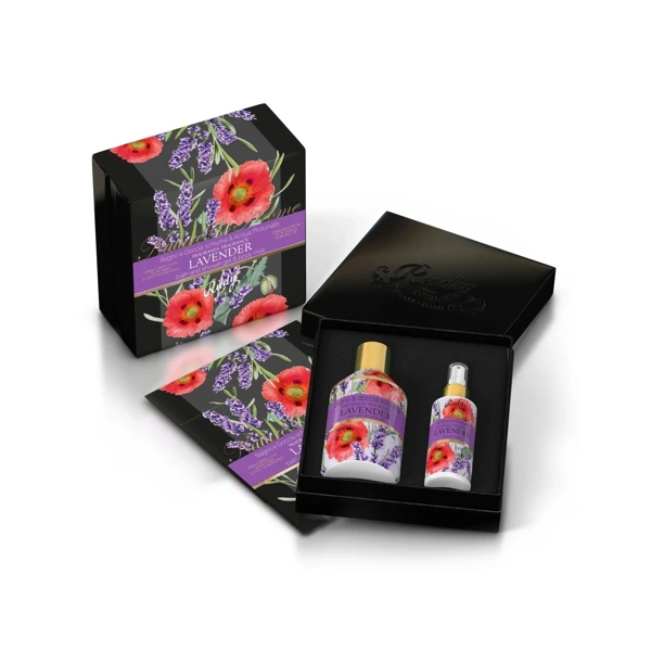 Rudy Profumi (Nature&Arome) Dárková sada s vůní LAVENDER - sprch. gel 250 ml + parf. sprej 100 ml