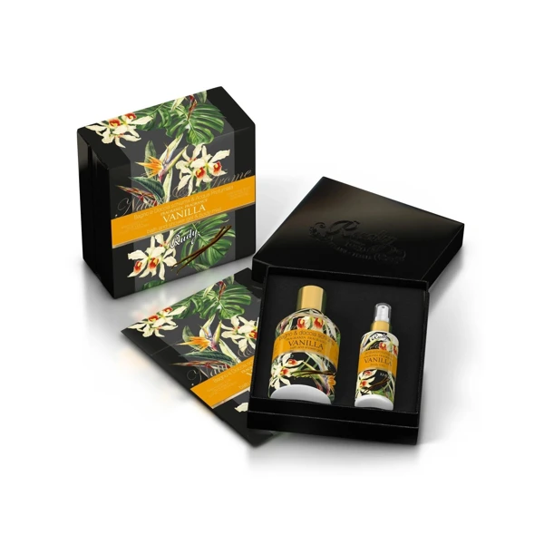 Rudy Profumi (Nature&Arome) Dárková sada s vůní VANILLA - sprch. gel 250 ml + parf. sprej 100 ml