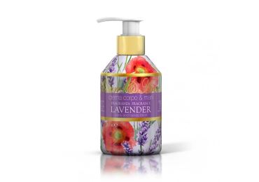 Rudy Profumi (Nature&Arome) Krém na tělo a ruce s vůní LAVENDER - 250 ml