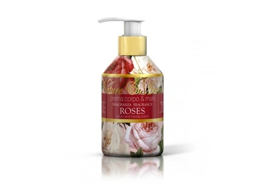 Rudy Profumi (Nature&Arome) Krém na tělo a ruce s vůní ROSES - 250 ml