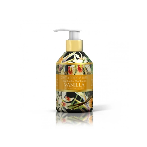 Rudy Profumi (Nature&Arome) Krém na tělo a ruce s vůní VANILLA - 250 ml