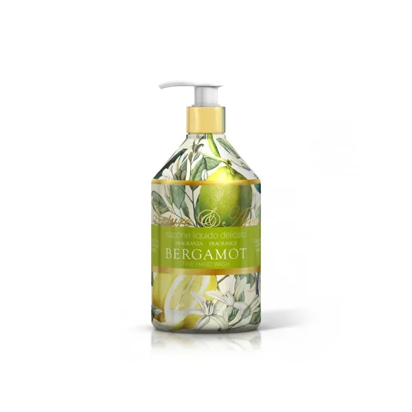 Rudy Profumi (Nature&Arome) Luxusní mýdlo na ruce s vůní BERGAMOT - 500 ml