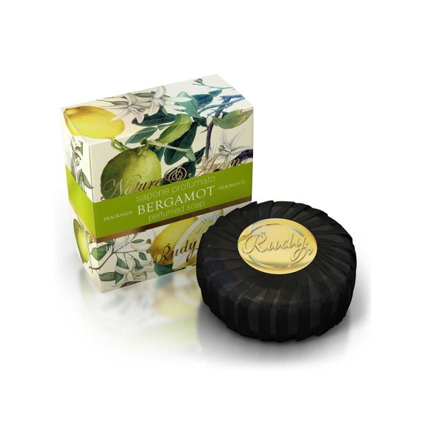 Rudy Profumi (Nature&Arome) Tuhé mýdlo s vůní BERGAMOT - 100 g