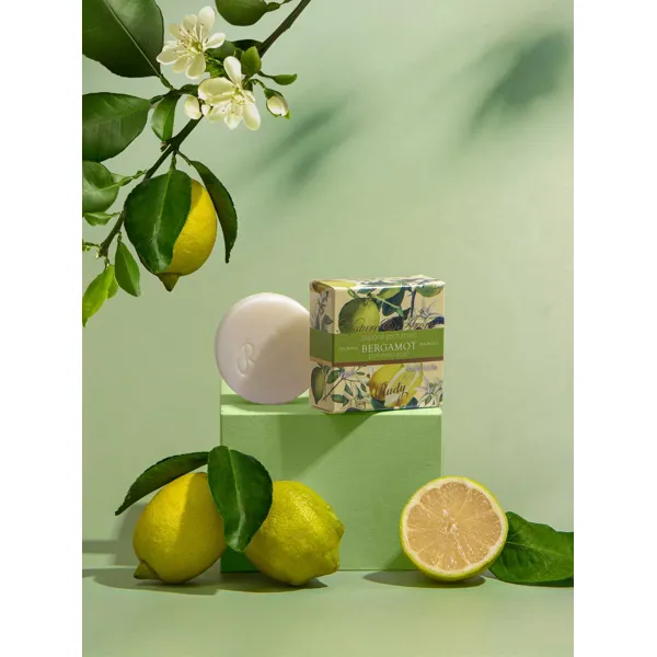 Rudy Profumi (Nature&Arome) Tuhé mýdlo s vůní BERGAMOT - 100 g