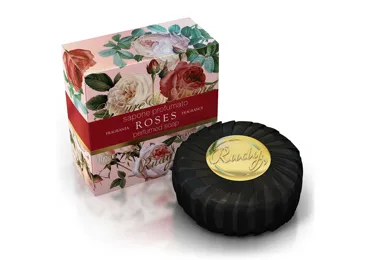 Rudy Profumi (Nature&Arome) Tuhé mýdlo s vůní ROSES - 100 g