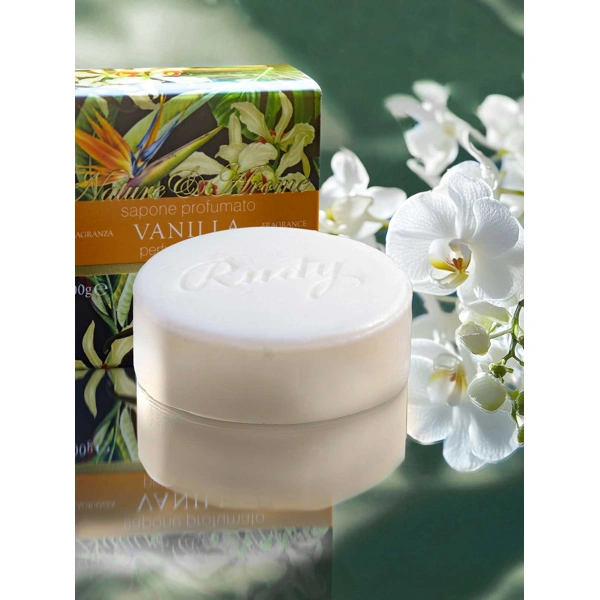 Rudy Profumi (Nature&Arome) Tuhé mýdlo s vůní VANILLA - 100 g