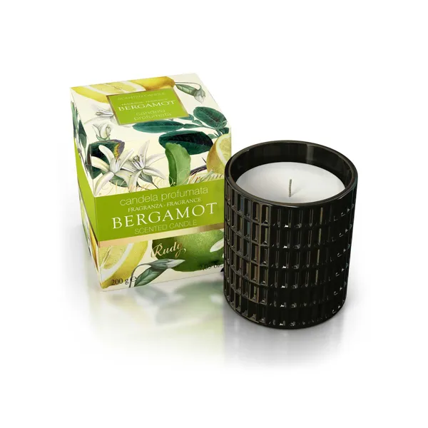 Rudy Profumi (Nature&Arome) Vonná svíčka s vůní BERGAMOT - 200 g