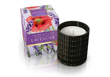 Rudy Profumi (Nature&Arome) Vonná svíčka s vůní LAVENDER - 200 g