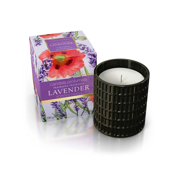 Rudy Profumi (Nature&Arome) Vonná svíčka s vůní LAVENDER - 200 g