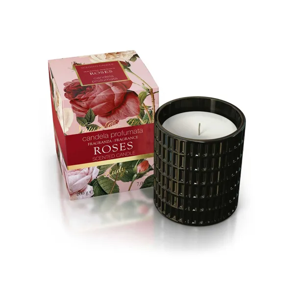 Rudy Profumi (Nature&Arome) Vonná svíčka s vůní ROSES - 200 g