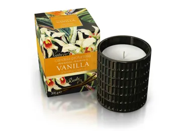 Rudy Profumi (Nature&Arome) Vonná svíčka s vůní VANILLA - 200 g