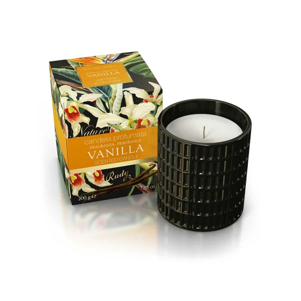 Rudy Profumi (Nature&Arome) Vonná svíčka s vůní VANILLA - 200 g
