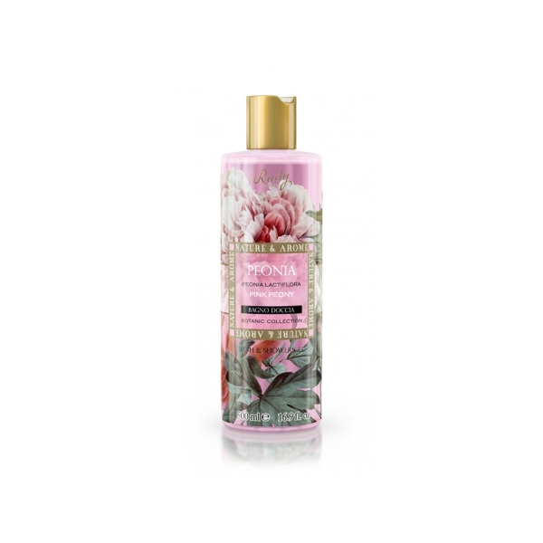 Rudy Profumi Sprchový gel a pěna do koupele s vůní PINK PEONY - 500 ml