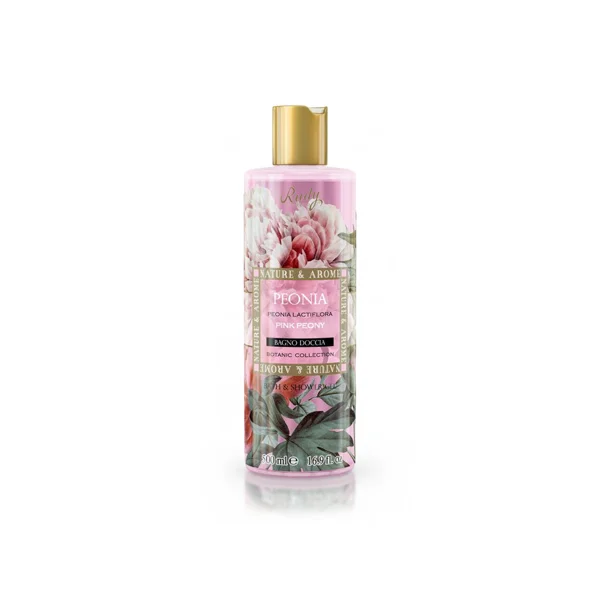 Rudy Profumi Sprchový gel a pěna do koupele s vůní PINK PEONY - 500 ml