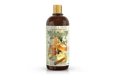 Rudy Profumi Sprchový gel & pěna do koupele s vitamínem E a meruňkovým olejem s vůní ORANGE & SPICE - 500 ml