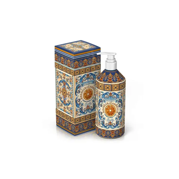 Rudy Profumi Sprchový gel-pěna do koupele s vůní Orange & Cinnamon - 1000 ml - vánoční edice