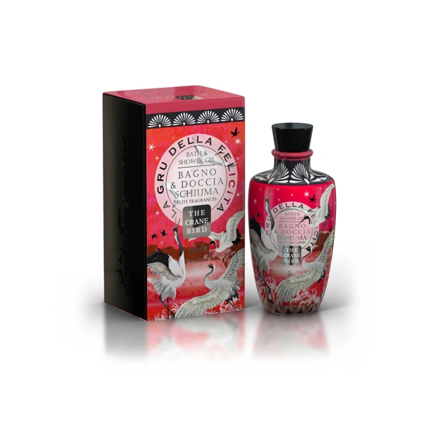 Rudy Profumi Sprchový gel/pěna s vůní The Crane Of Happiness - 500 ml