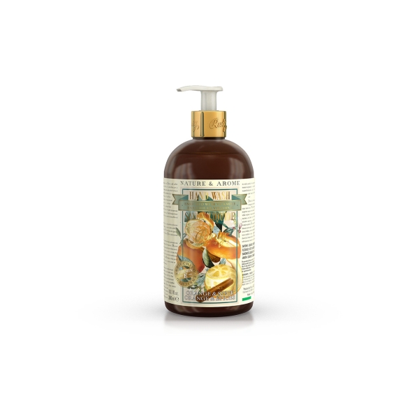 Rudy Profumi Tekuté extra jemné mýdlo na ruce s vitamínem E a meruňkovým olejem s vůní ORANGE & SPICE - 300 ml