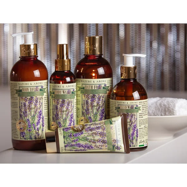 Rudy Profumi Tělový krém s vitamínem E a jojobovým olejem s vůní LAVENDER - 500 ml