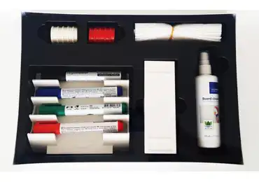 Sada Board STARTER Kit - sada pro tabule - popisovače, držák, stěrka, čistič, magnety