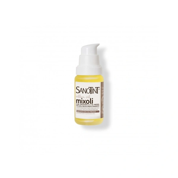 Sanotint MIXOLI SILKEN OIL - Hedvábný olej na vlasy - 50 ml