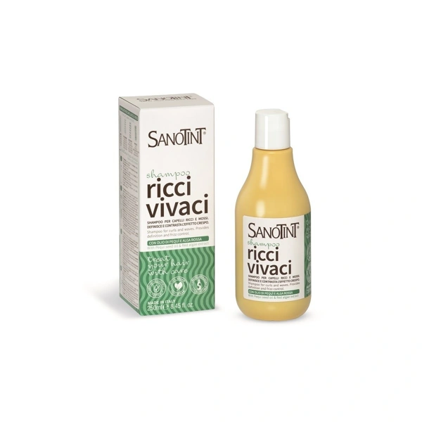 Sanotint Šampon pro kudrnaté a vlnité vlasy - 150 ml