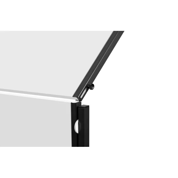 Skládací mobilní pěnová tabule / nástěnka 150x120 cm, PREMIUM PLUS, bílá