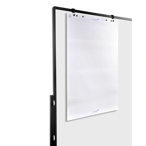Skládací mobilní pěnová tabule / nástěnka 150x120 cm, PREMIUM PLUS, bílá