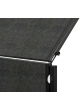 Skládací mobilní textilní tabule / nástěnka 150x120 cm, PREMIUM PLUS, antracitová