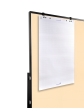 Obrázek pro LEG-7205110 Skládací mobilní textilní tabule / nástěnka 150x120 cm, PREMIUM PLUS, béžová