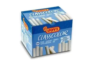 Školní křídy Jovi - bílé 100 ks, bezprašné