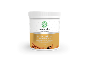 Skořicový masážní gel