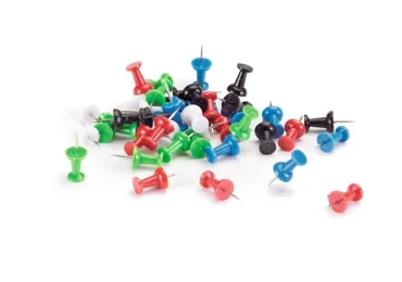 Špendlíky, sada 200 ks, válcové, mix