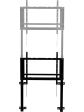 Stojan pro LCD - moTion Dynamic, el. výškově nastavitelný