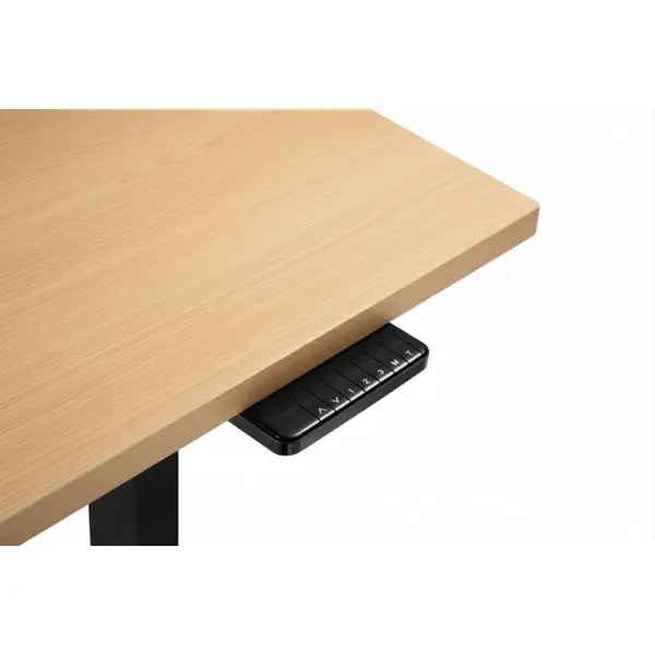 Stolová deska BR168BK, 1600 x 800 x 25 mm buk pro výškově stavitelné podnože Brateck