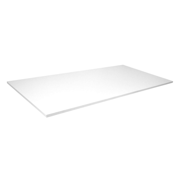 Stolová deska BR168BL, 1600 x 800 x 25 mm bílá pro výškově stavitelné podnože Brateck