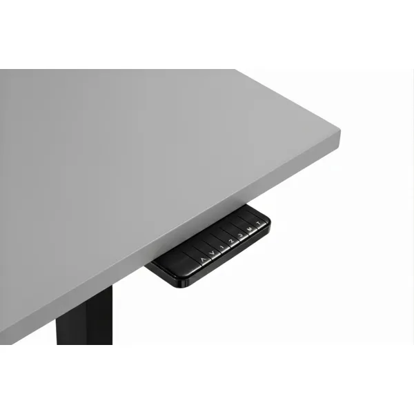 Stolová deska BR168G, 1600 x 800 x 25 mm šedá pro výškově stavitelné podnože Brateck