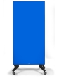 Stylová mobilní modrá skleněná tabule - paraván