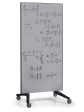 Obrázek pro LEG-7105400 Mobilní šedá skleněná tabule - paraván