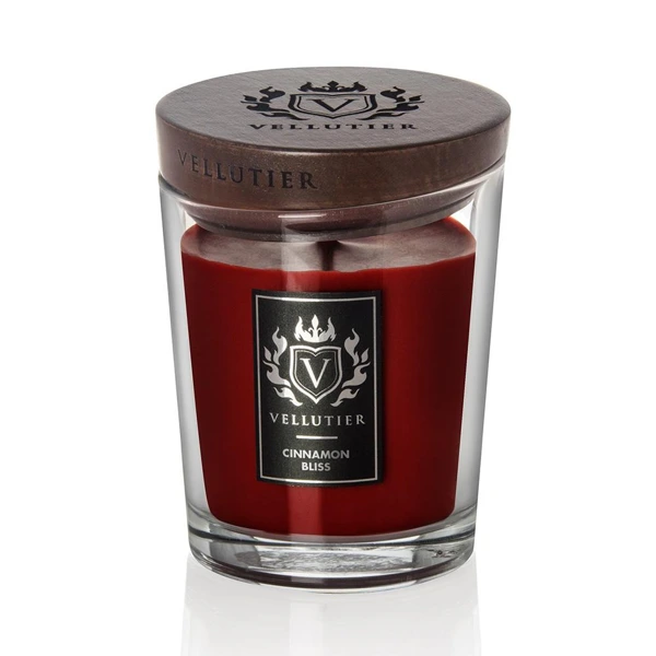 Svíčka Vellutier střední, Cinnamon Bliss