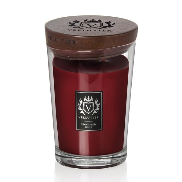 Svíčka Vellutier velká, Cinnamon Bliss