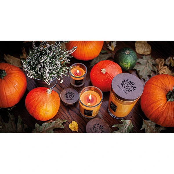 Svíčka Vellutier velká, Spiced Pumpkin Soufflé