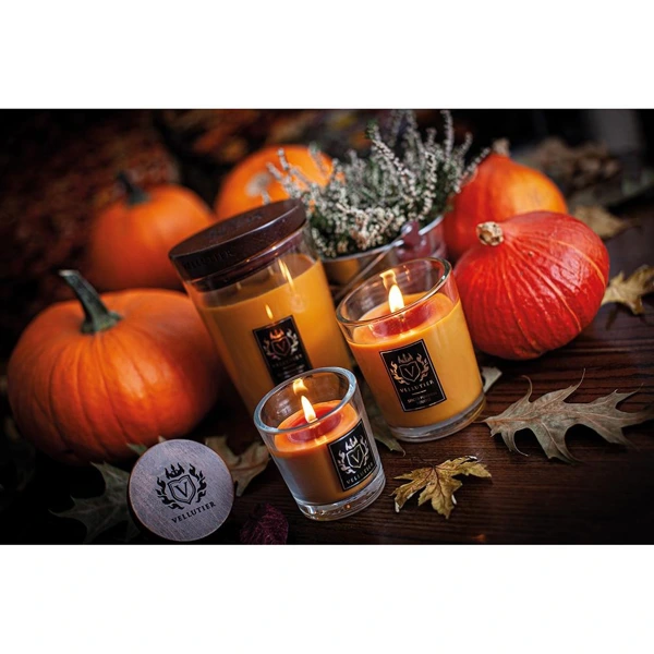 Svíčka Vellutier velká, Spiced Pumpkin Soufflé