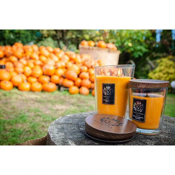 Svíčka Vellutier velká, Spiced Pumpkin Soufflé